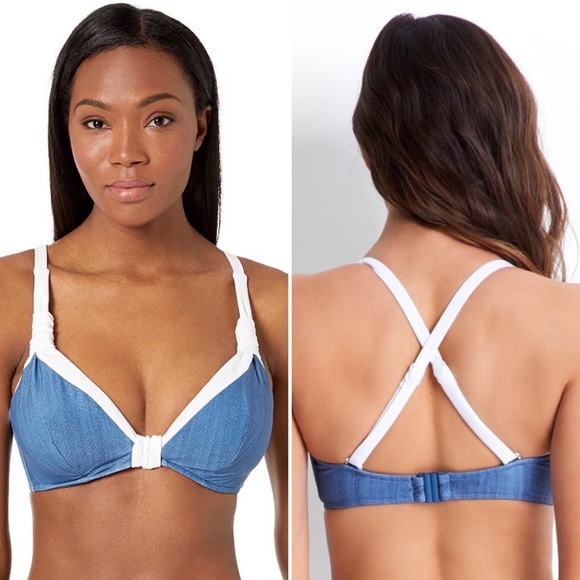 NWT US-10 2-pc Set Denim Bikini (DD) - Picture 3 of 16